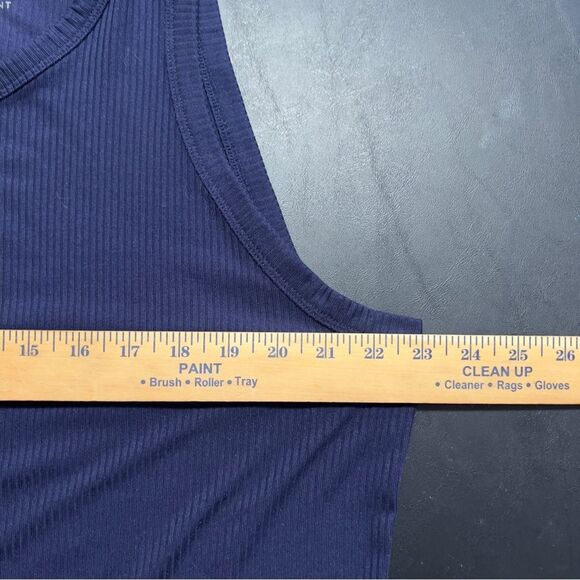 Lane Bryant Women’s Navy Sleeveless Top 0661 - Picture 6 of 6